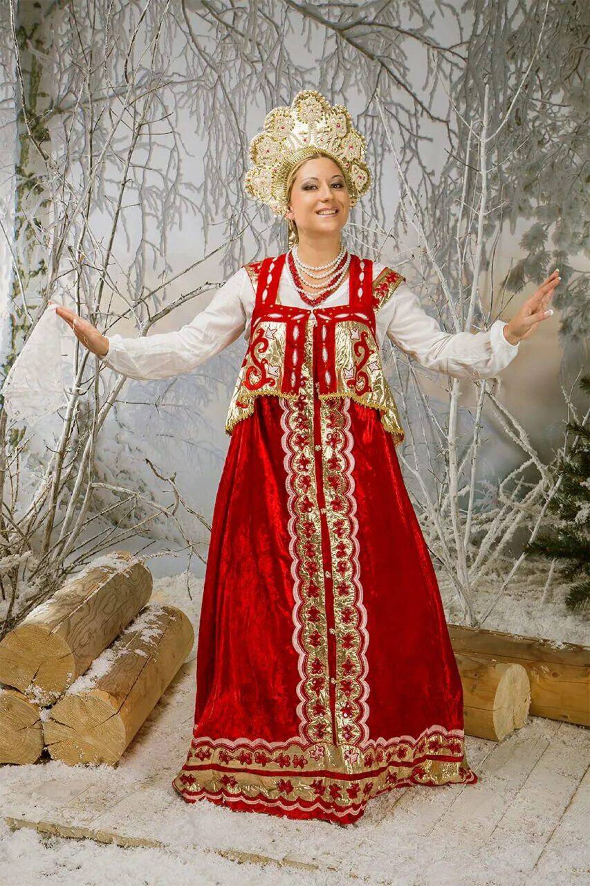 Girls in Slavic costumes in Memphis